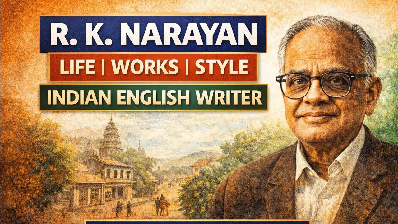 R. K. Narayan | Life, Works & Contribution to Indian English Literature