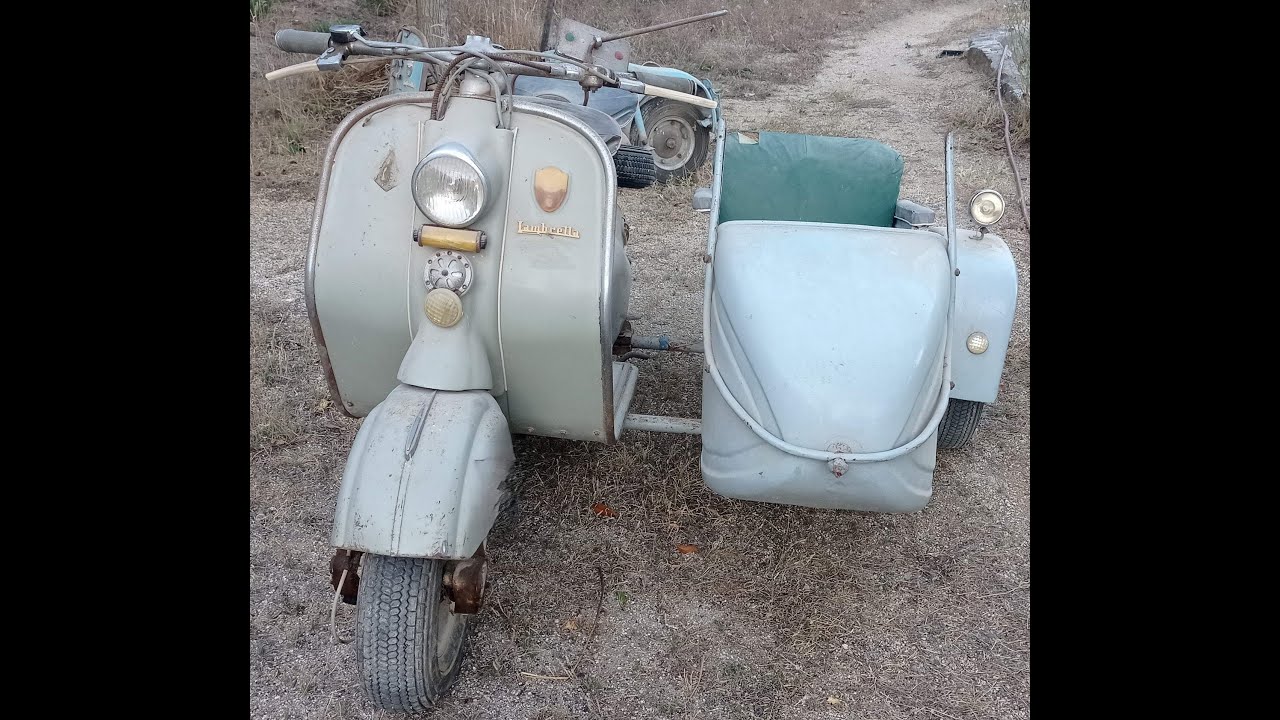 Lambretta 125LD Eibar de 1957 montaje de motor. Video 16