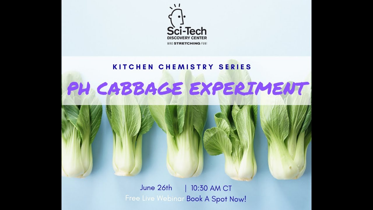 Kitchen Chemistry Series: pH Cabbage Experiment Webinar