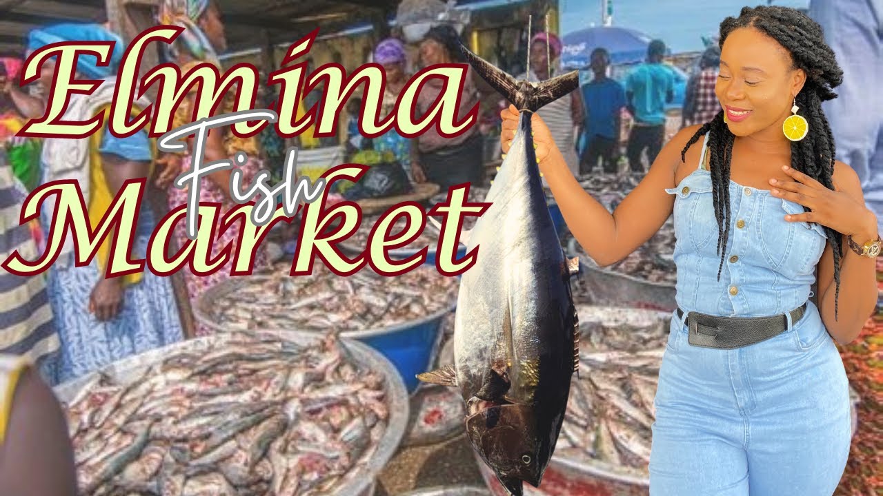 Explore the Amazing Elmina Fish Market in Ghana!