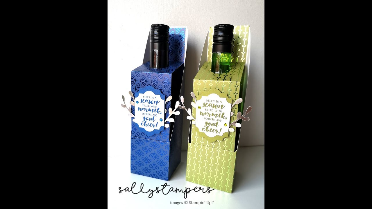 Mini Wine Bottle Box