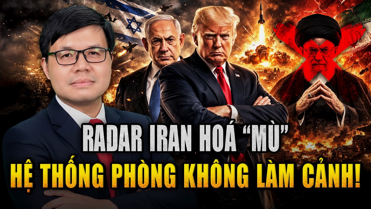 Cơn Thịnh Nộ Dữ Dội Siết Iran: Mỹ–Israel Bẻ Gãy Bẽ Gẫy Phòng Không, Bầu Trời Tehran Mở Toang
