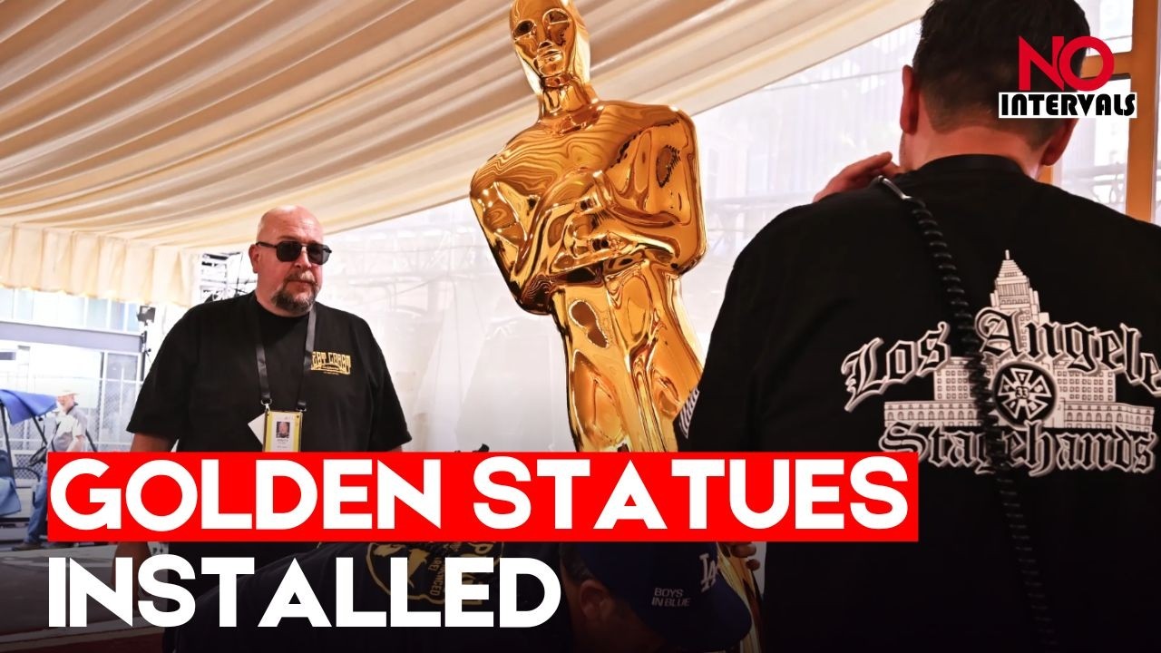 «Оскар-2026»: Гигантские статуи «Оскара» установлены в преддверии 98-й церемонии вручения премии ...