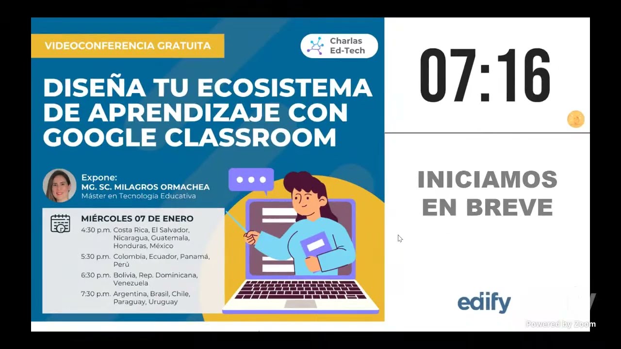 Edify Latam | Diseña tu Ecosistema de Aprendizaje con Google Classroom