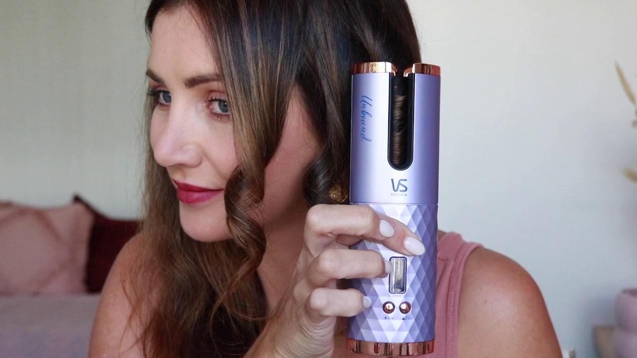 Unbound Cordless Auto Curler Review & Demonstration by @OZBEAUTYEXPERT | VS Sassoon