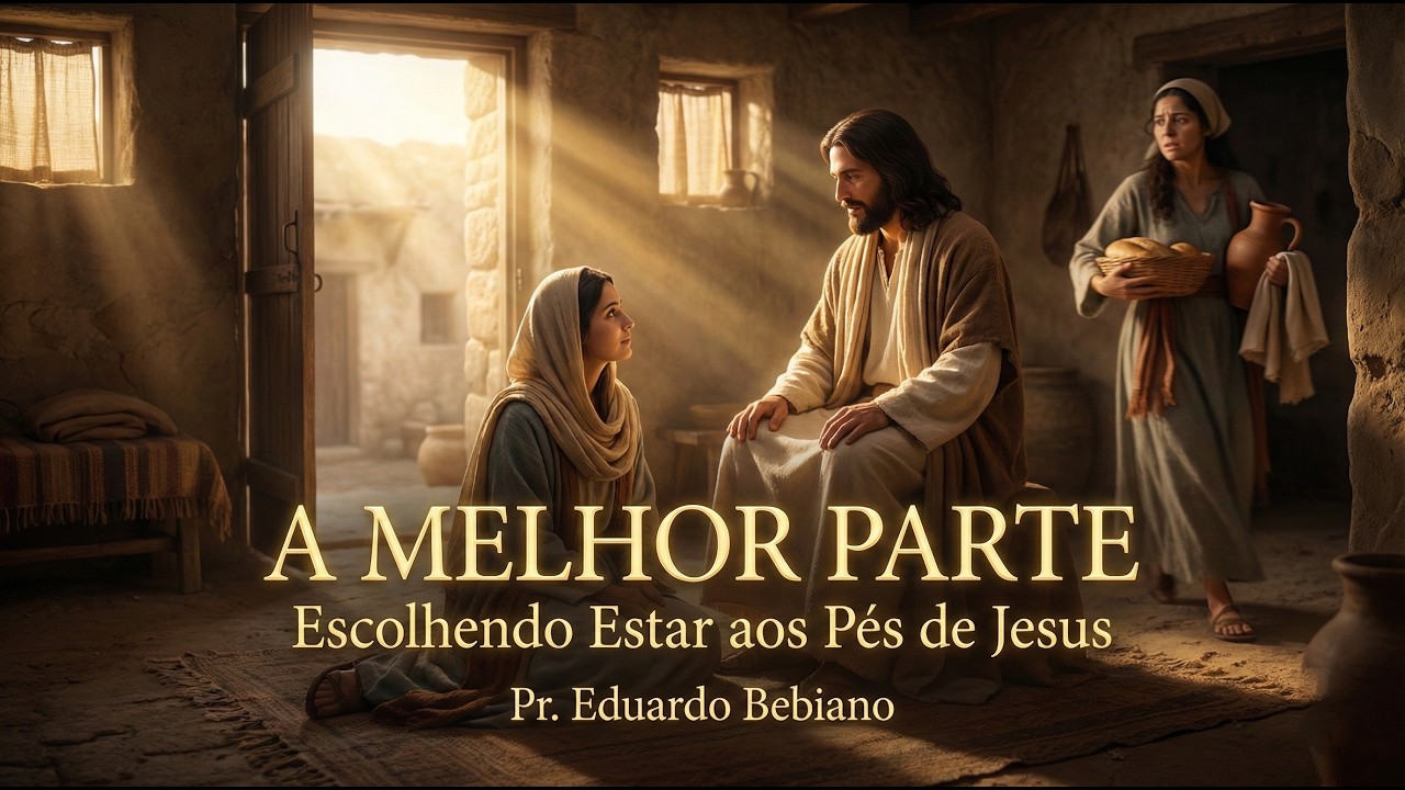 A Melhor Parte  Escolhendo Estar aos Pés de Jesus