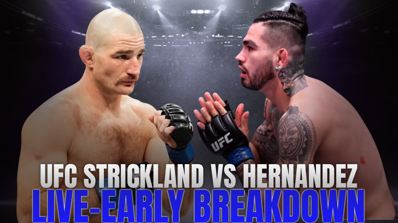 Live - UFC Fight Night Strickland vs Hernandez Community Full Card Breakdown & Predictions