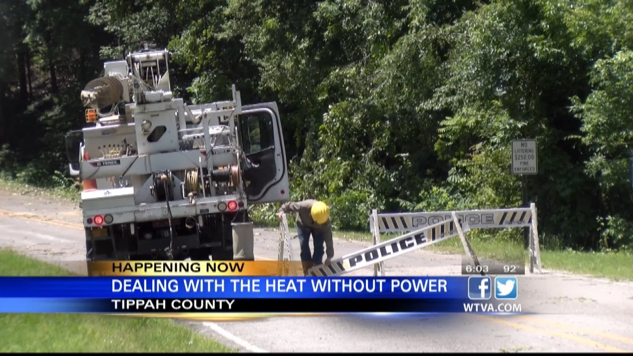 Tippah crews working to restore power
