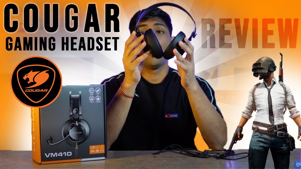 Gaming Headset so light you cant feel | Cougar Gaming VM410 Ultra-lightweight Gaming Headset