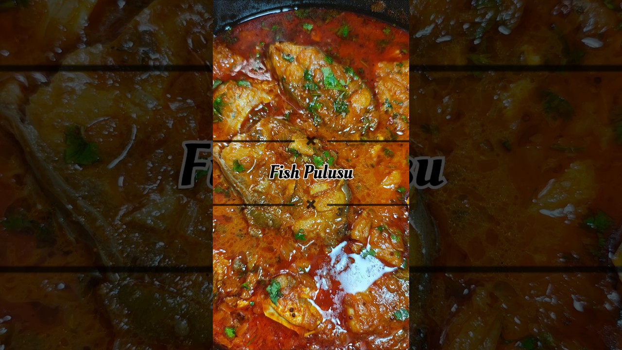 Chepala Pulusu 😋🐠| Fish Curry | Simple and Easy Chepala Pulusu Recipe