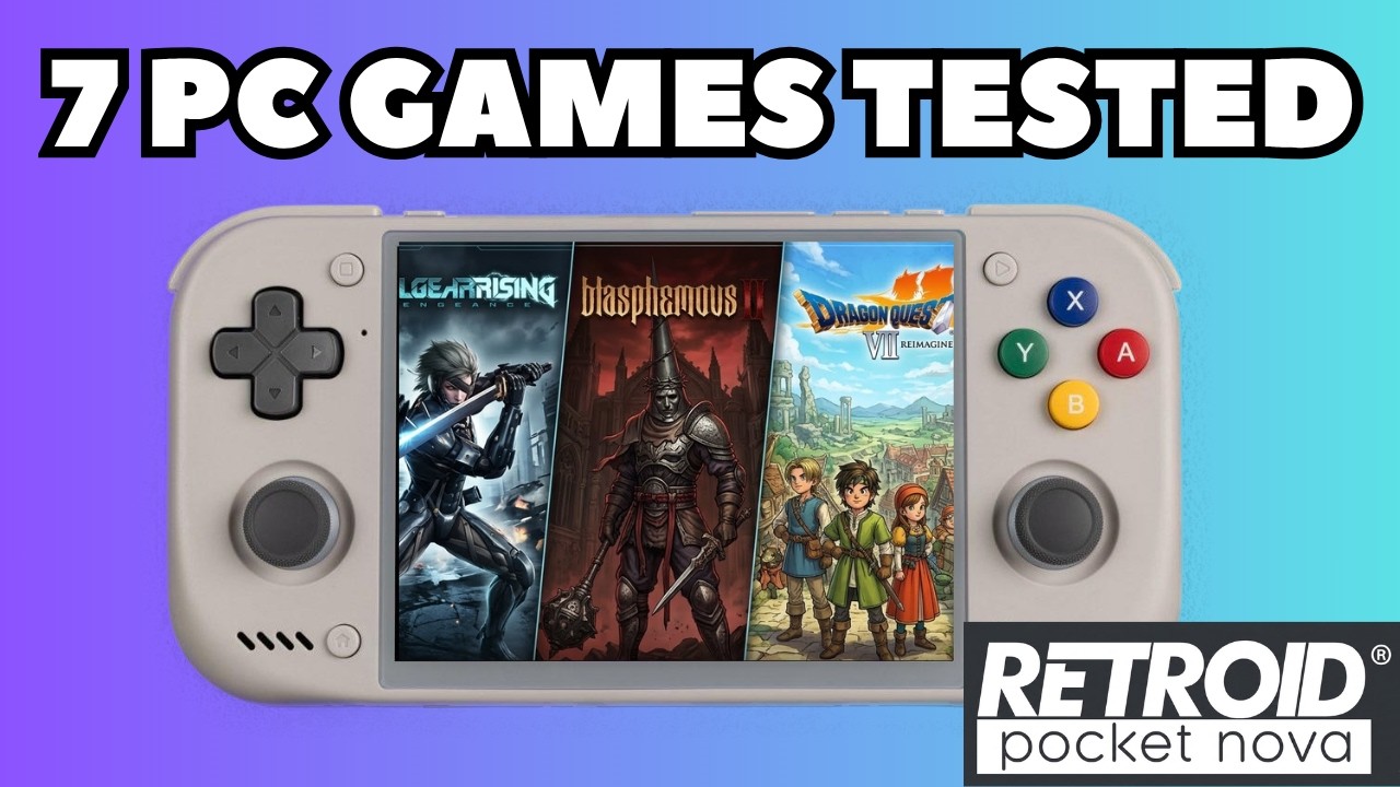 Retroid Pocket Nova Performance / Gameplay 7 Gamenative Games Best to Play On RP Nova