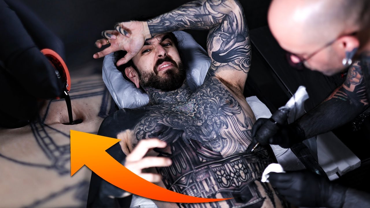 TERMINO mi TATUAJE al REVÉS: CATEDRAL INVERTIDA 🤯 OMBLIGO incluido 🥲