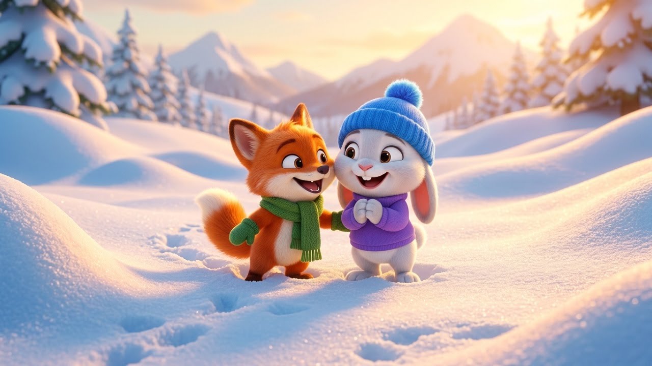 ❄️🏔️ Panorama fino all’alba – Emozioni sulla neve e salti spettacolari! 🌟⛷️🎶