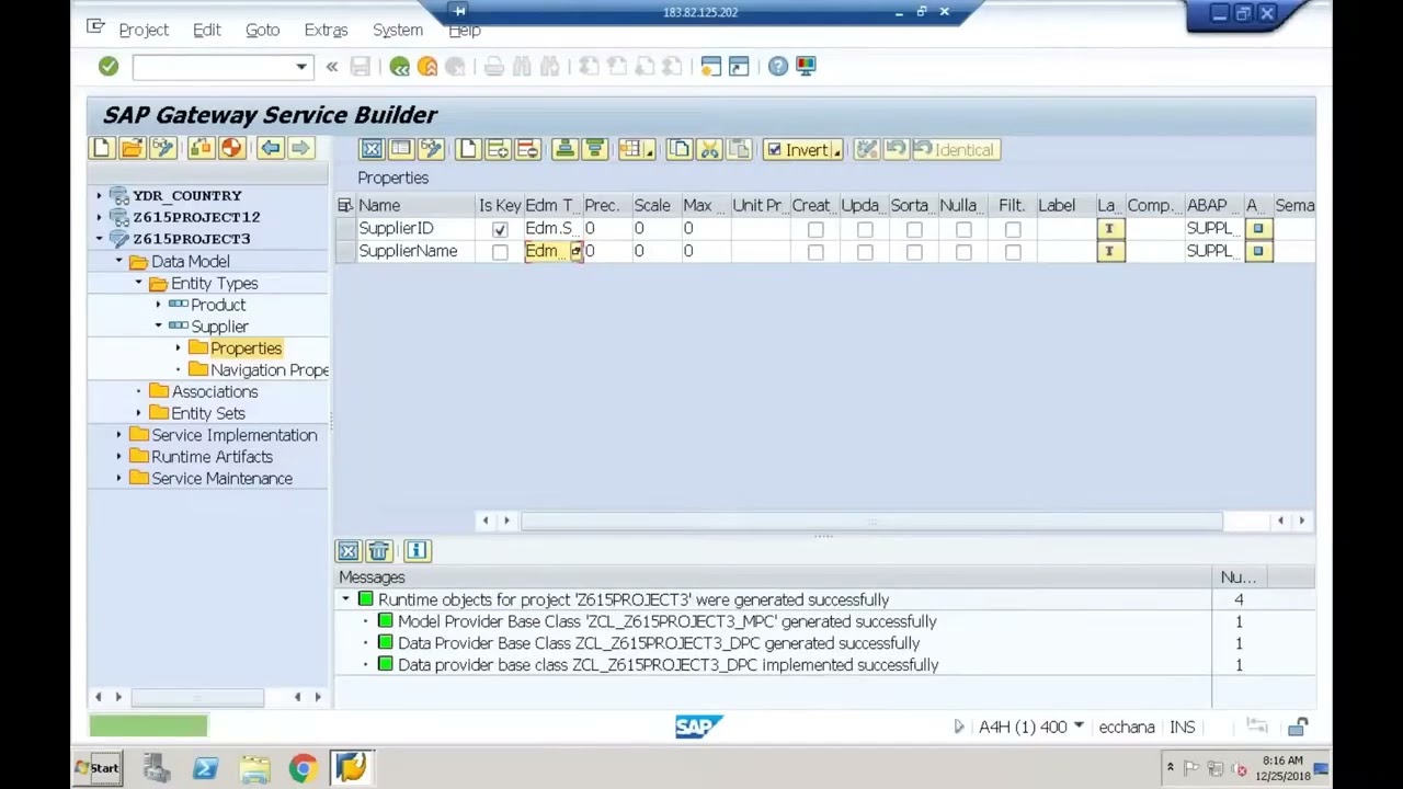 16  SAP Odata  --  Navigation between entities