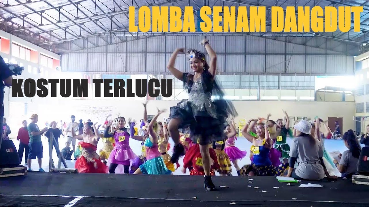 Lomba Senam Dangdut kostum terlucu