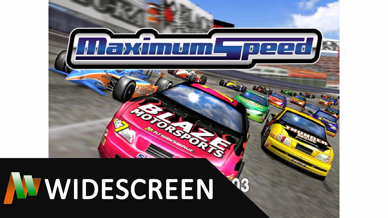 Maximum Speed - Sammy Atomiswave - Retroarch Flycast widescreen