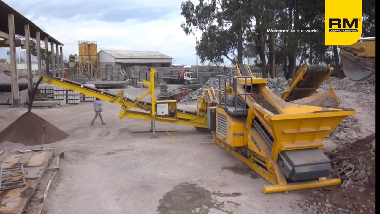 Rubble Master RM60 CS2500 recycling www.powers.pl