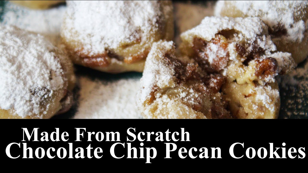 Homemade Chocolate Chip Pecan Cookie | COOKIES | Made From Scratch | The Southern Mountain Kitchen