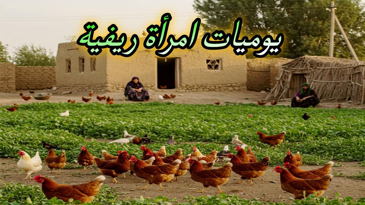 ألريف العراقي🌾🌻حياة القرية،🛖 روتين فلاحة عراقية، أعمالي في المزرعة 🚜 👩‍🌾