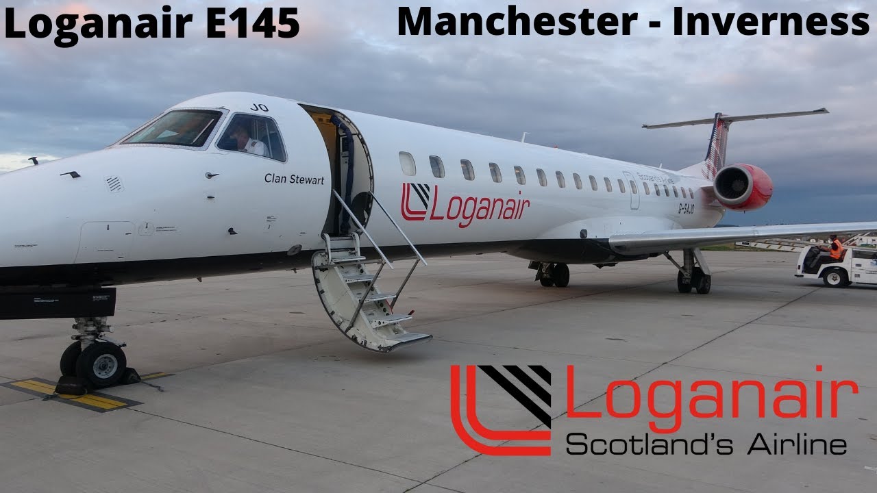 TRIP REPORT | What is the Scottish National Carrier Like? | Loganair E145 | Manchester - Inverness