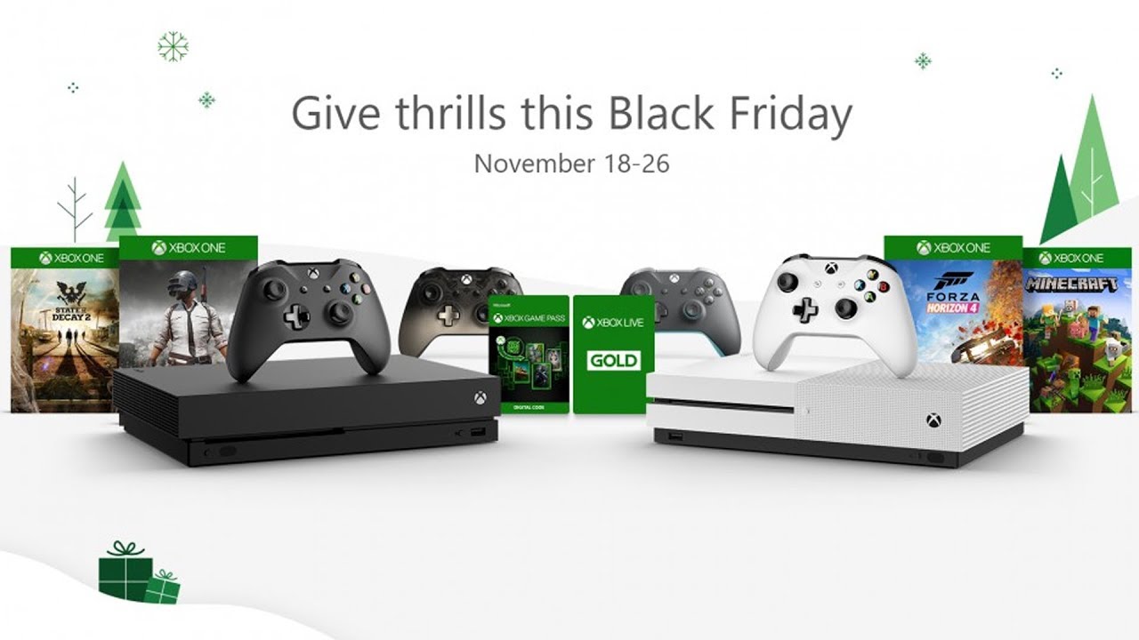 Xbox Black Friday Deals - $399 Xbox One X, $199 Xbox One S, $1 Xbox Game Pass and MUCH MORE!!