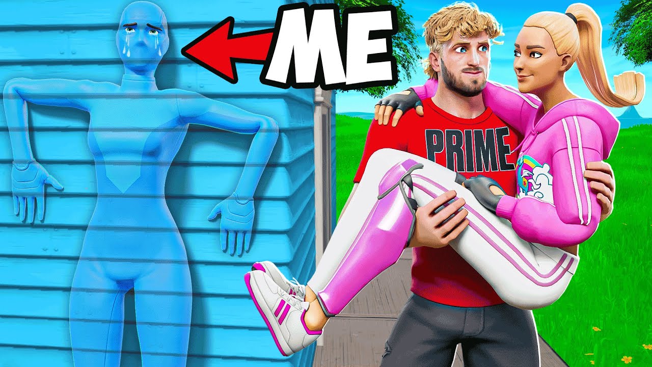 Going INVISIBLE to Catch my Girlfriend Cheating! (Fortnite)