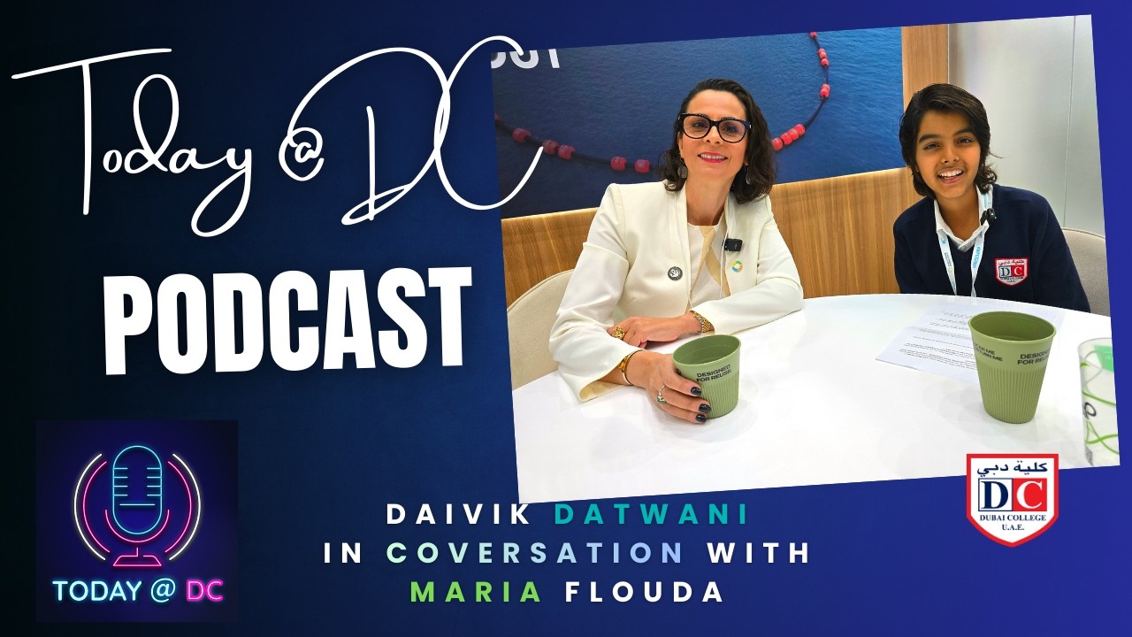 Today at DC with Maria Flouda