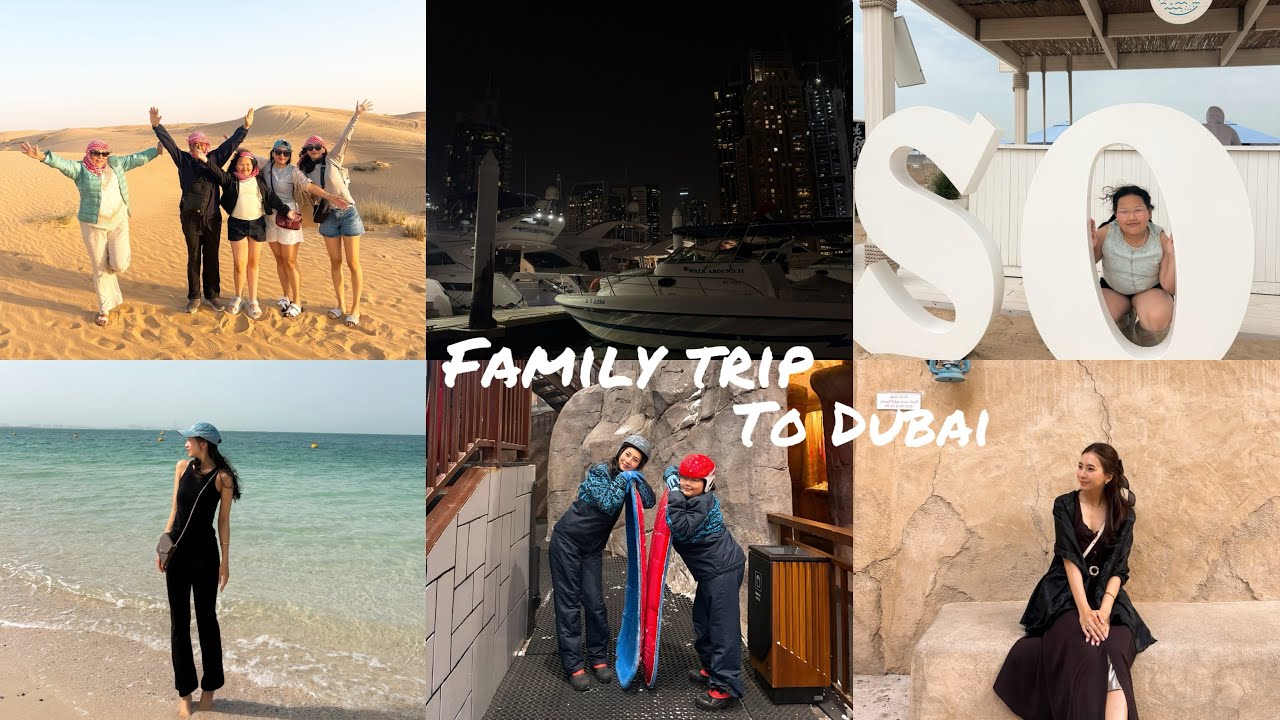 Family trip to Dubai | blessed &grateful🧿🌍✈️♥️|