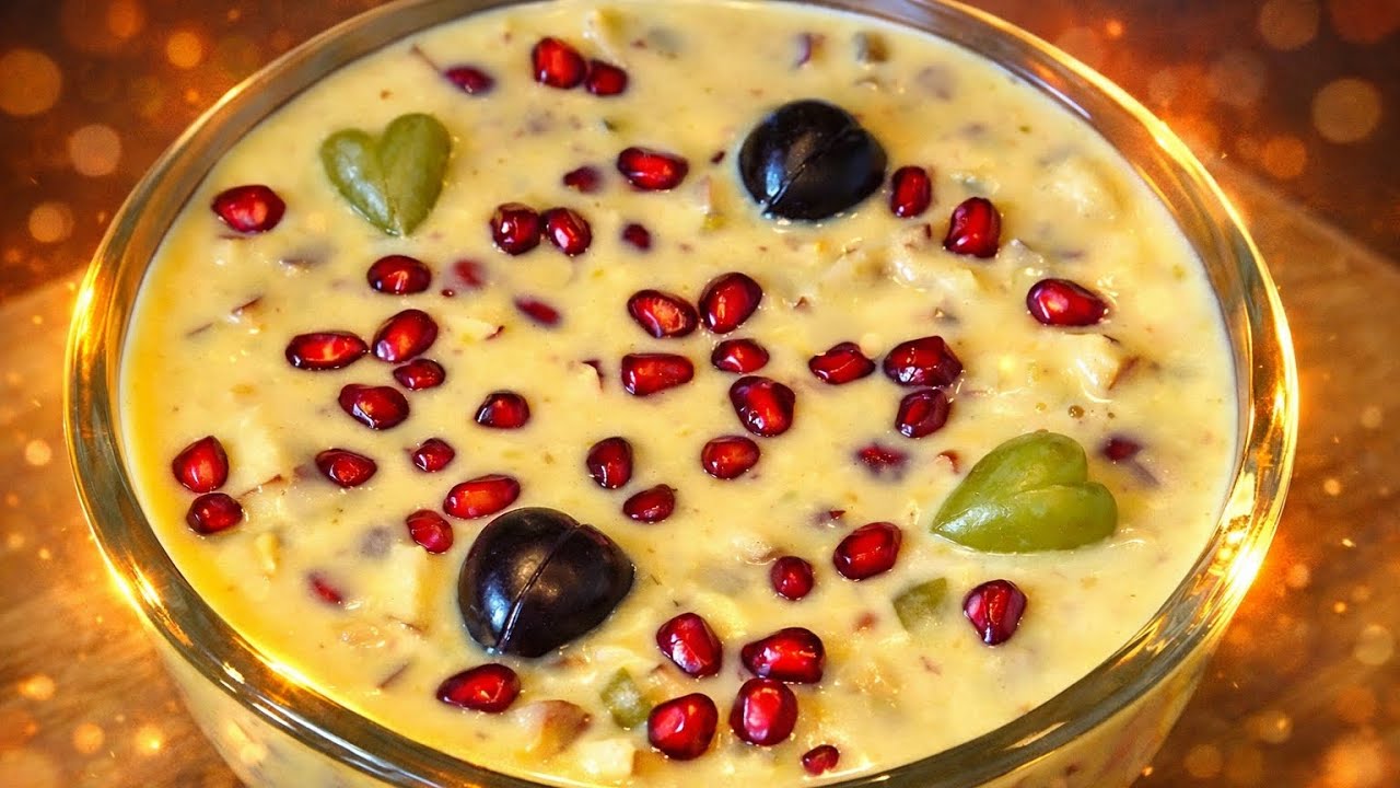 5 मिनट में इतना क्रीमी Fruit Custard 😍 घर का सबसे हेल्दी और टेस्टी डेज़र्ट | Fruit Cream Recipe | 