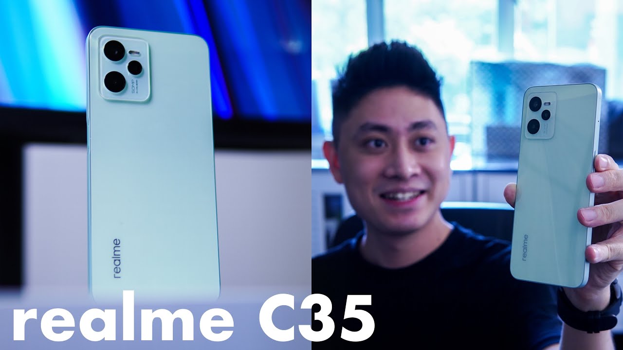 Realme C35 Unboxing: EXCLUSIVE First Look! MOST Beautiful Budget Phone? 🤔