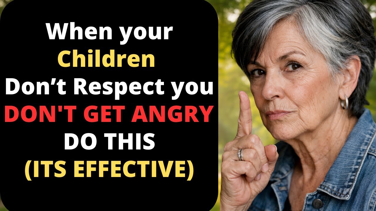 When your children don’t respect you and IGNORE YOU, stay CALM and DO THIS for EFFECTIVE RESULTS