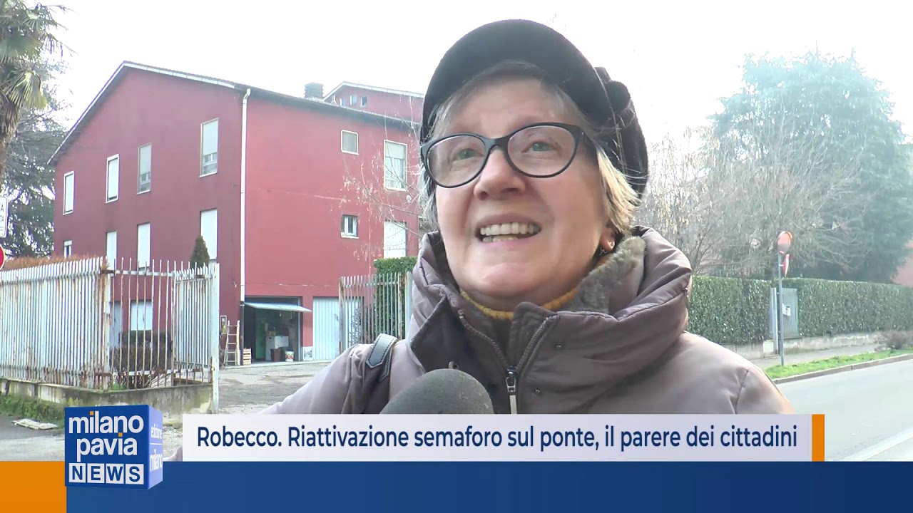 Robecco. Riattivazione semaforo, il parere dei cittadini