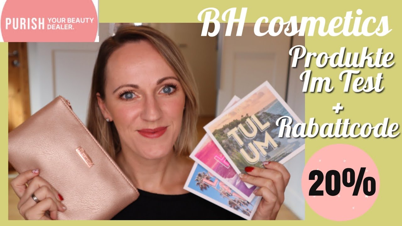 BH Cosmetics I 20% Rabattcode bei Purish I lasst uns Produkte testen😍❤🥰 Lidschatten, Bronzer, Pinsel
