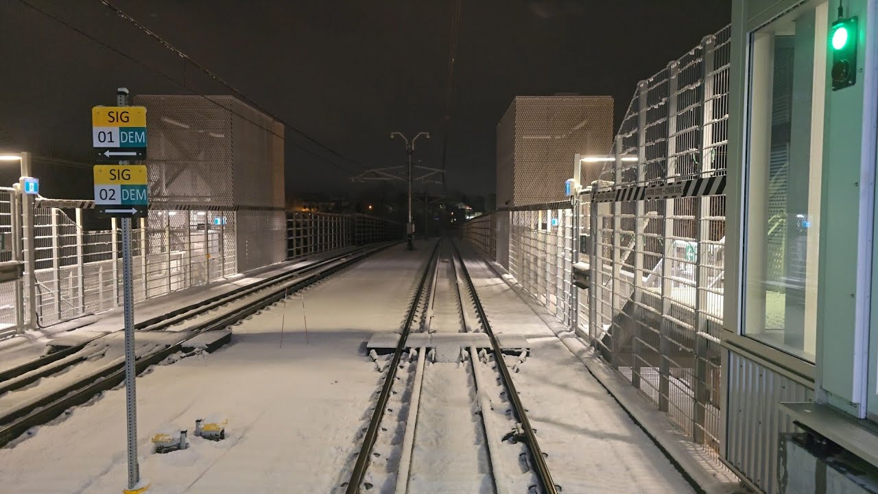 🚉 REM train ride on the entire A4 Deux-Montagnes Branch: Deux-Montagnes Station to Brossard Station