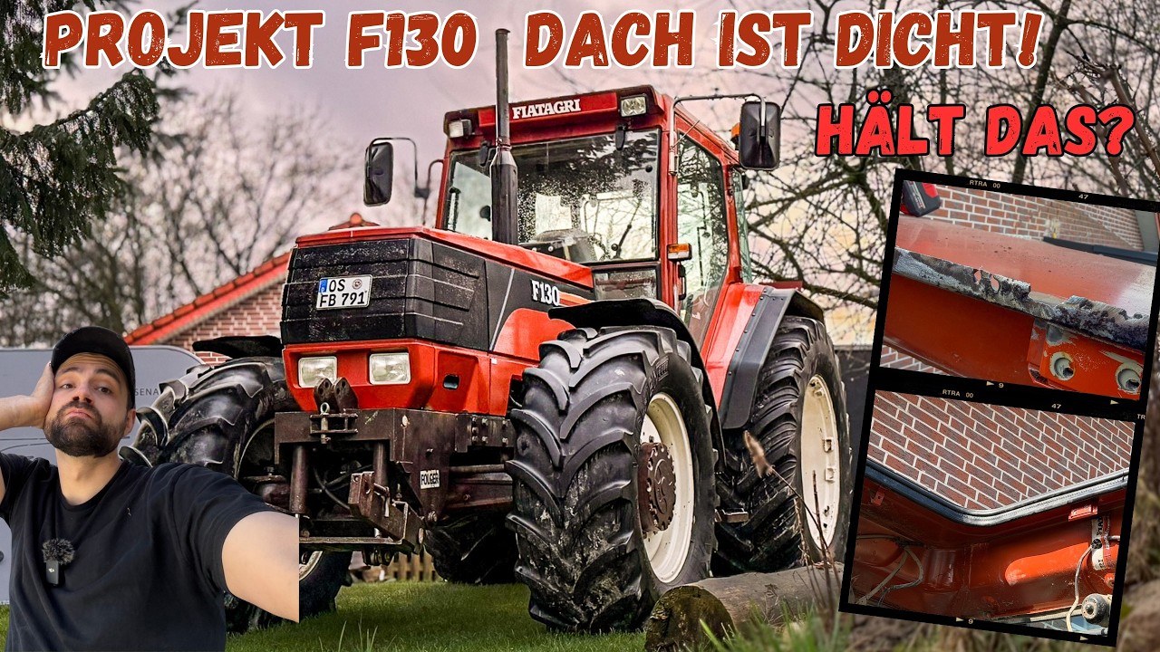 Fiat F130 Kabine: Rost-Sanierung & neue Dichtung (Das Finale)