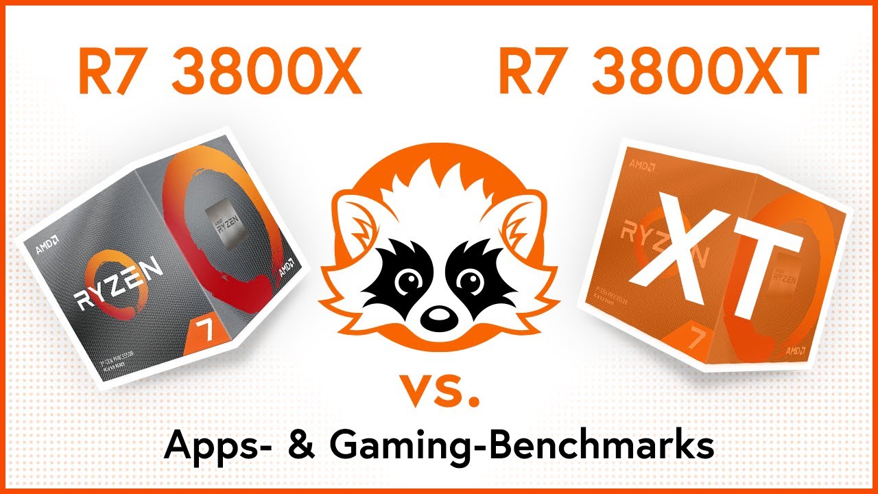 AMD Ryzen 7 3800X vs. Ryzen 7 3800XT - Apps- & Gaming-Benchmark Comparison