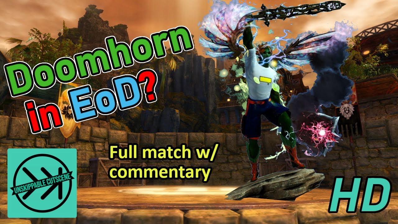 Is the PvP Doomhorn still good in GW2 End of Dragons? | Full Match with Commentary