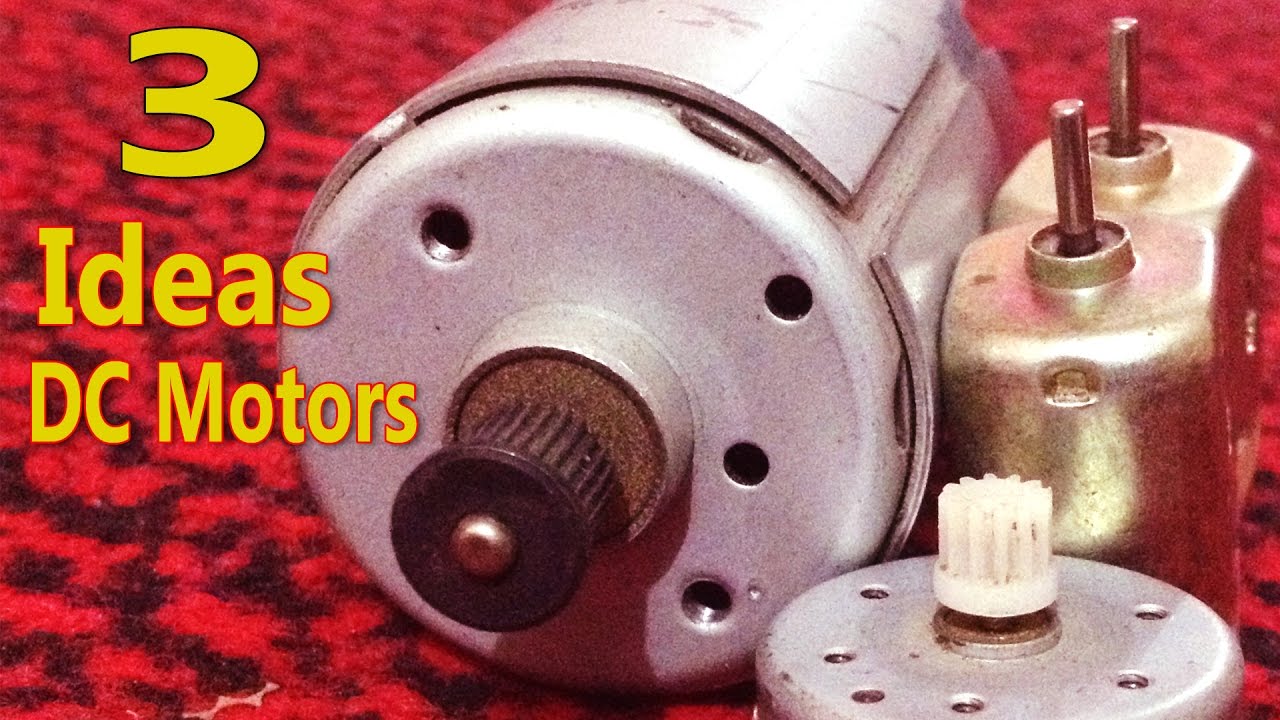 3 Awesome & Useful Ideas with DC Motors - Compilation - DIY Homemade useful machines with dc motors