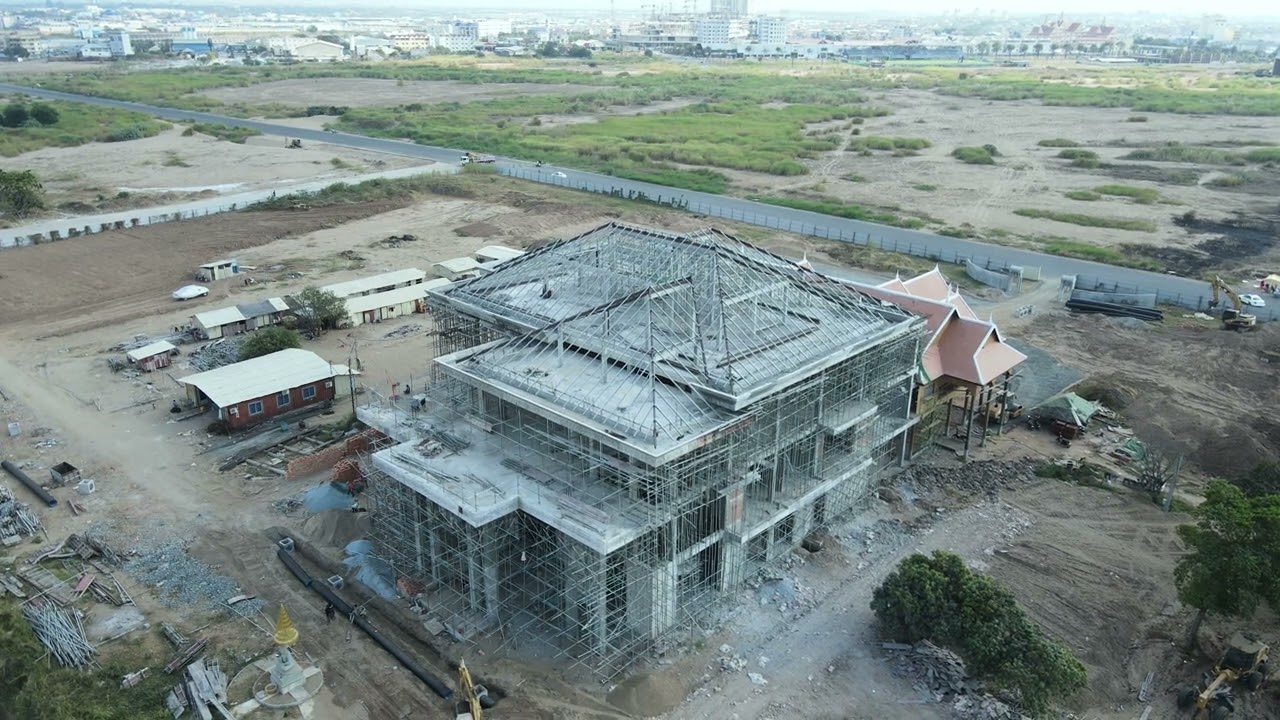 ទីក្រុងរណបថ្មីកោះនរា នៃរាជធានីភ្នំ/New satellite city of Koh Nora of Phnom Penh