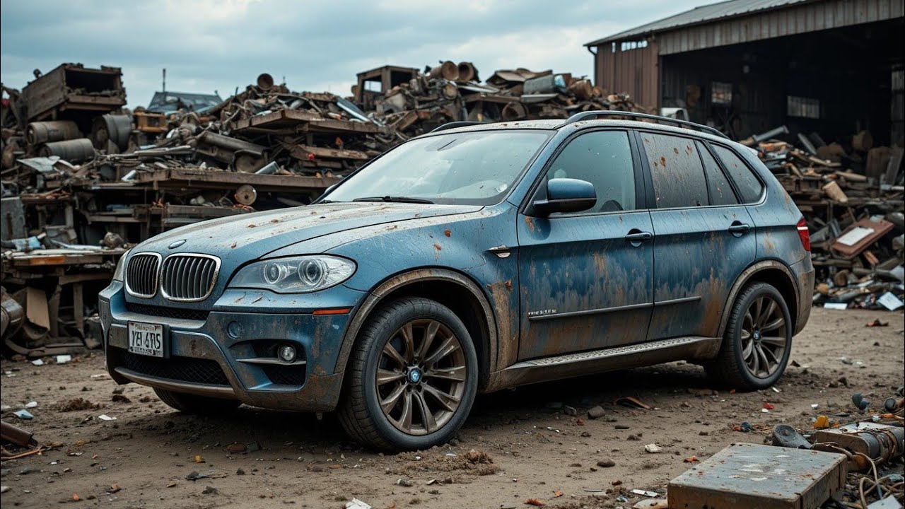 ASMR Car Restoration! Full Restoration 2012 BMW X5 from Damaged State to Looking New