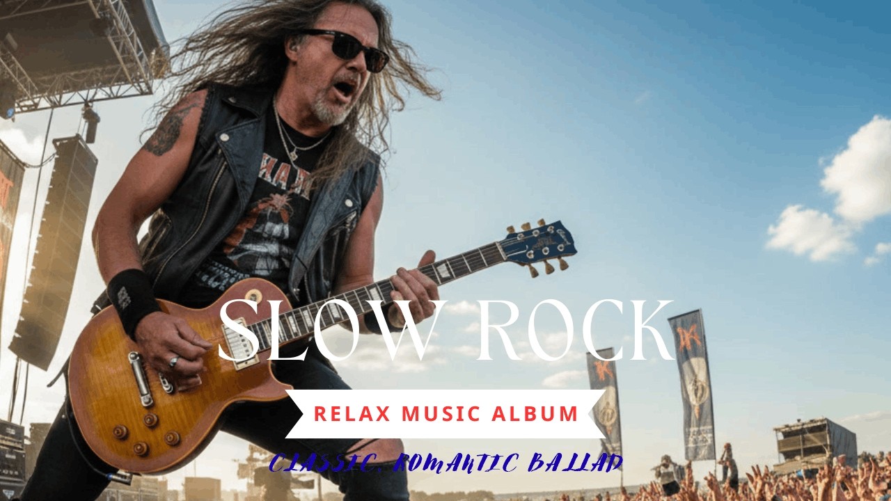 Feel the Night – Slow Rock, Romantic Rock, classic rock for Relaxing Hearts 🎶