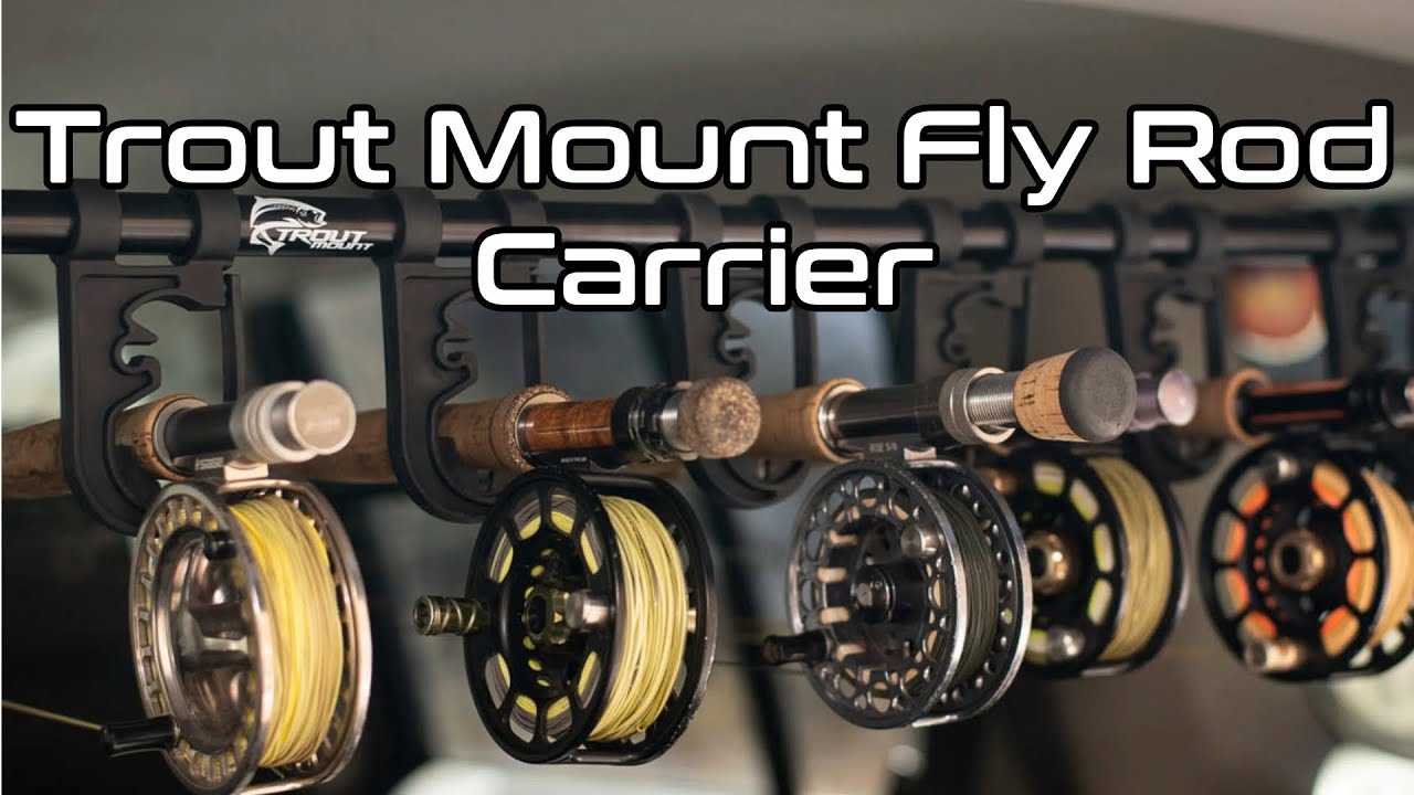 Как установить держатель для удилищ Trout Mount Interior