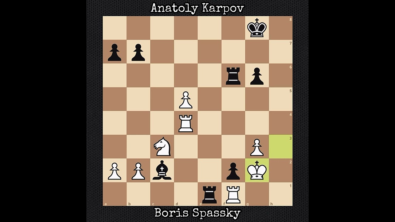 Boris Spassky vs Anatoly Karpov | Bundesliga 1982/83