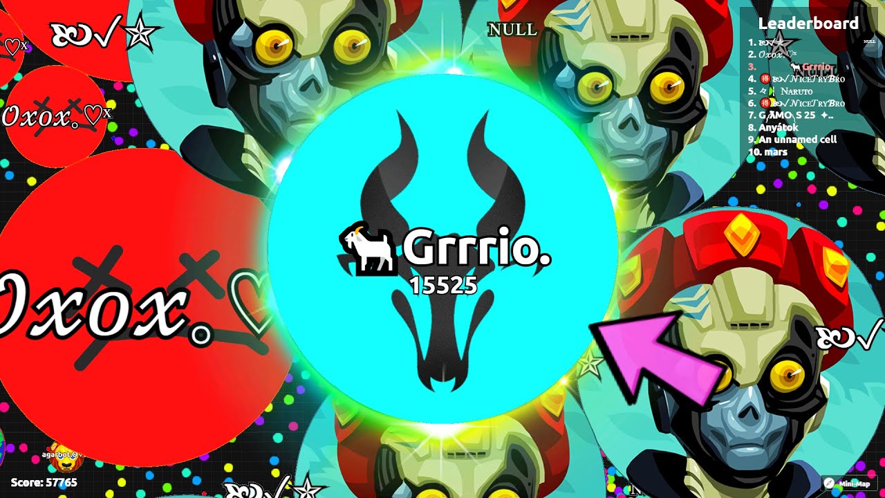 THE LAST SOLO PLAYER 🐐✨( Agar.io Gameplay )