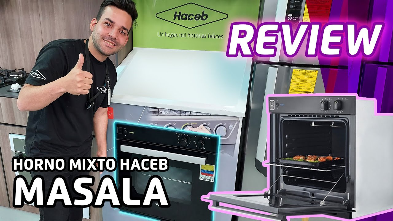 🥧 HORNO EMPOTRABLE A GAS MIXTO HACEB MASALA ¿QUÉ CARACTERÍSTICAS TIENE? / KISSU ECUADOR
