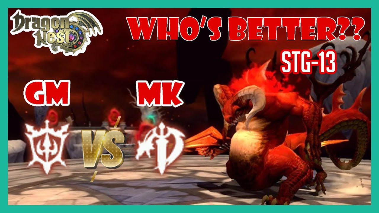 Dragon Nest SEA | Grand Master (BMJ) vs Mystic Knight (VDJ) STG-13