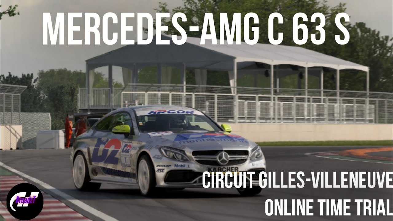 Mercedes-AMG C 63 S '15 online time trial (Circuit Gilles-Villeneuve)