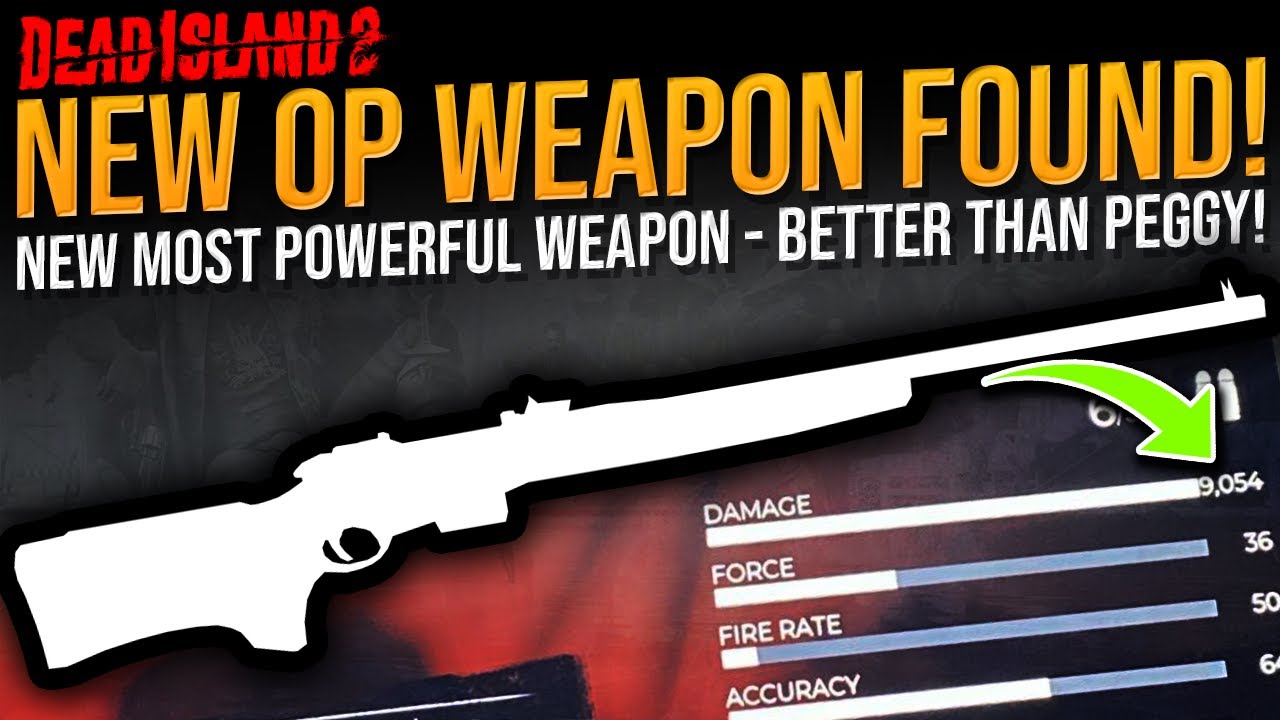 Dead Island 2: NEW MOST POWERFUL WEAPON FOUND - Secret OP RIFLE - Better Than Peggy - Guide