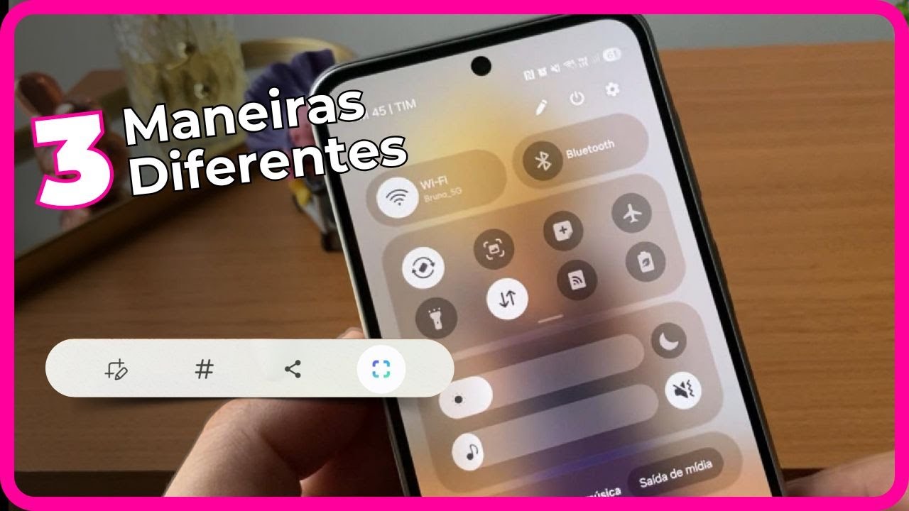 Como Tirar Print no Celular da Samsung