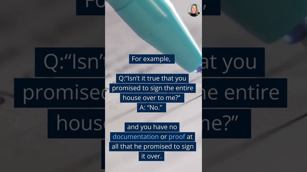 How Not to Cross Examine #shorts #youtubeshorts #youtube